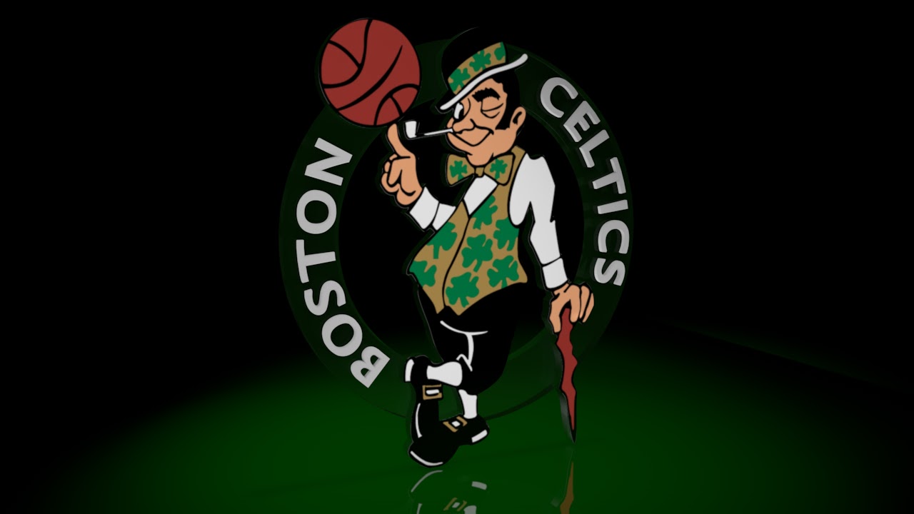 Boston Celtics Logo 3D Download in HD Quality