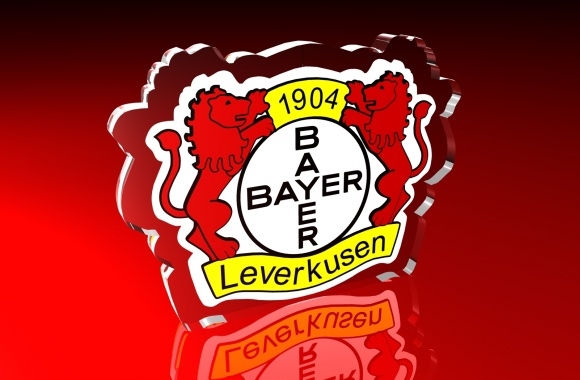 Bayer 04 Leverkusen Logo 3D download in high quality