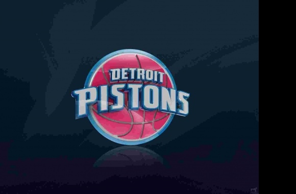 Detroit Pistons Logo 3D