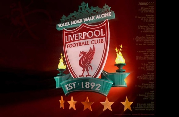 Liverpool FC Logo 3D download in high quality