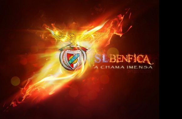 SL Benfica Logo 3D download in high quality