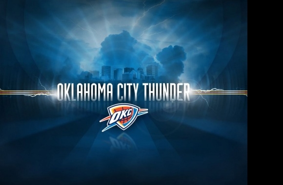 Oklahoma City Thunder Logo 3D