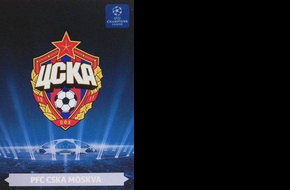 PFC CSKA Moskva Logo 3D download in high quality