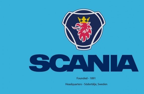 Scania logo download in high quality