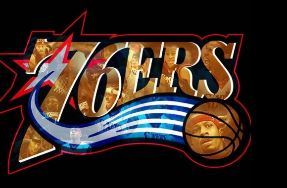 Philadelphia 76ers Logo 3D
