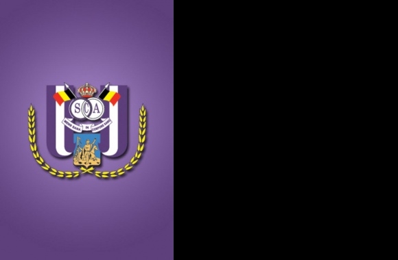 RSC Anderlecht Logo 3D download in high quality