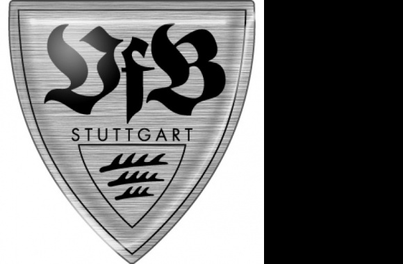 VfB Stuttgart Logo 3D download in high quality