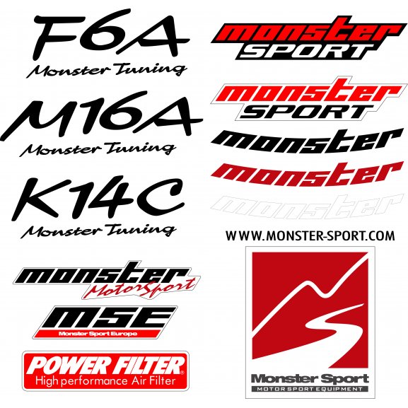 MONSTER SPORT KIT DECALS Logo wallpapers HD