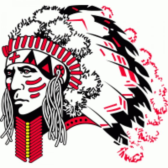 Red indian warrior Logo wallpapers HD