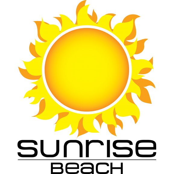 Sunrise Beach Logo Download in HD Quality