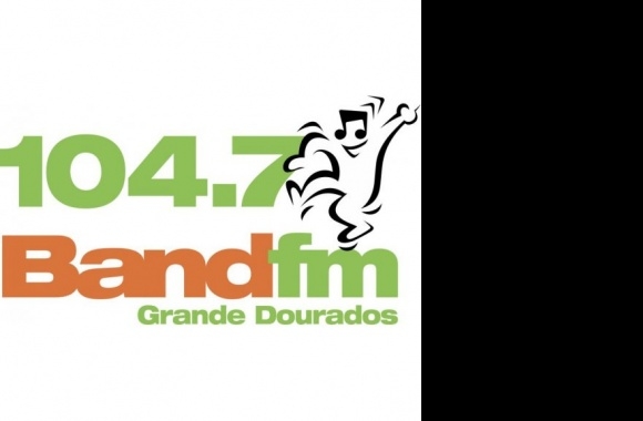 104.7 BAND FM Grande Dourados Logo