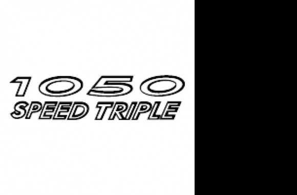 1050 speed triple Logo