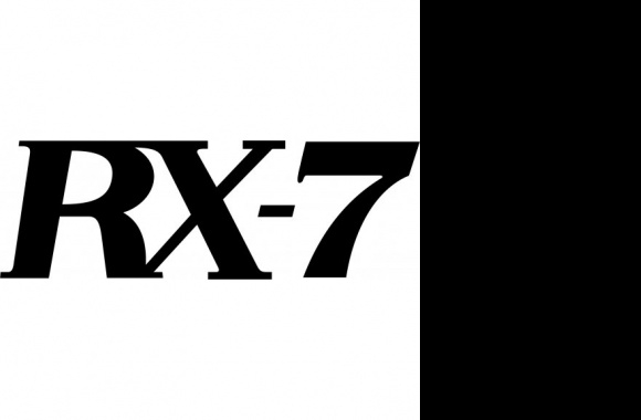 1985 Mazda RX7 GSL Logo