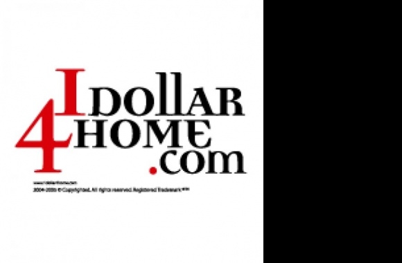 1dollar4home.com Logo download in high quality