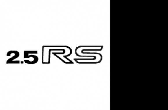 2.5 RS Logo download in high quality