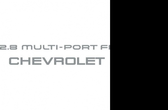 2.8 Multi-Port Chevrolet Logo download in high quality