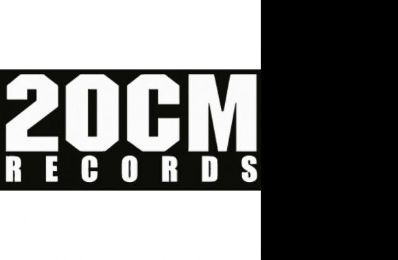 20CM Records Logo download in high quality