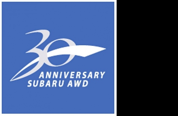 30 Anniversary Subaru AWD Logo