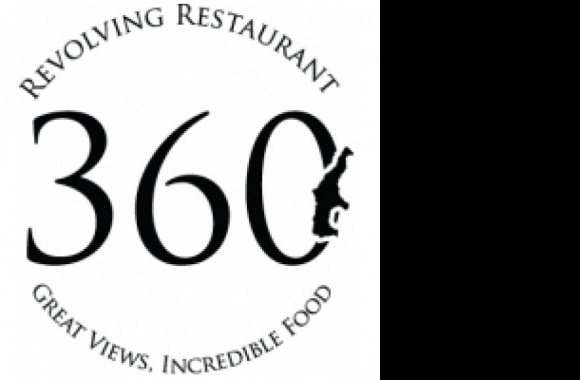 360 Revolving Restaurant Logo download in high quality