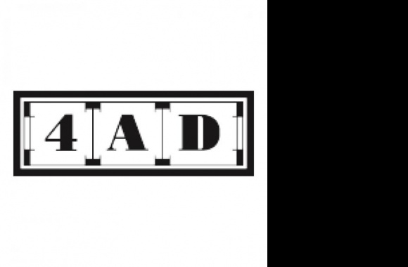 4AD Logo download in high quality