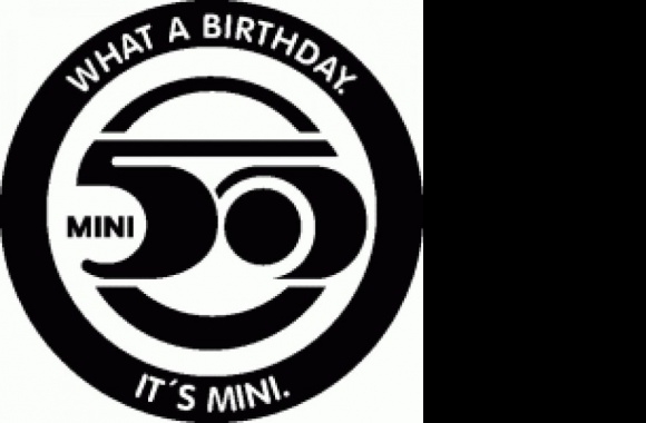 50 Aniv MINI Logo