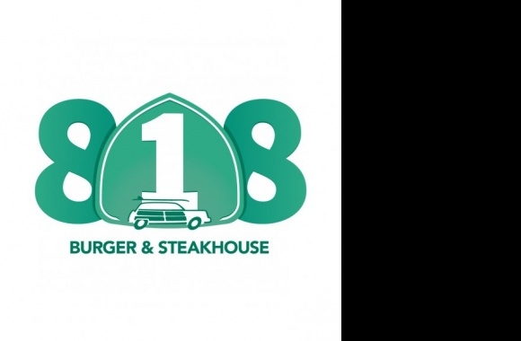 818 Burger Logo