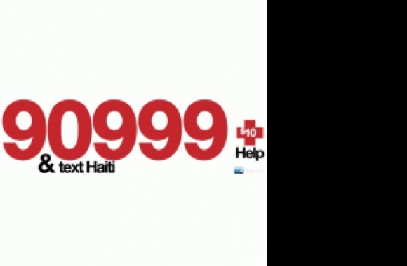 90999 &TXT Haiti Logo download in high quality