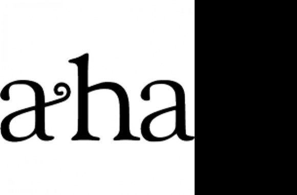 a-ha Logo download in high quality