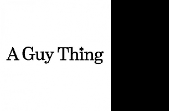 A Guy Thing Logo download in high quality