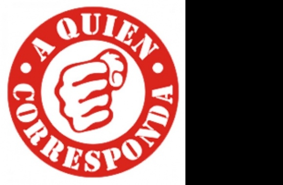 A quien corresponda Logo download in high quality