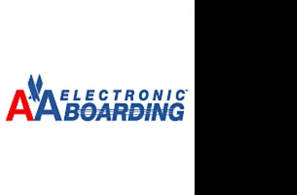 AA Electronic Boarding Logo download in high quality