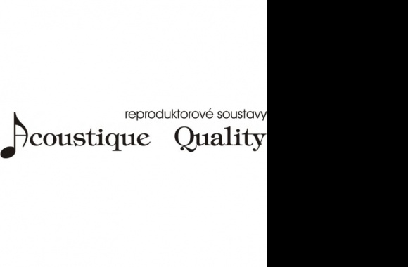 Acoustique Quality Logo download in high quality