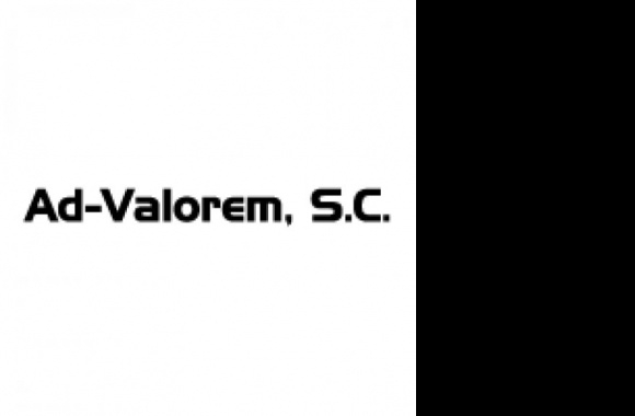 Ad-Valorem Logo download in high quality