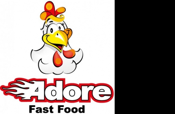 Adore Fast Food Logo