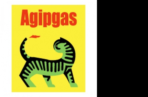 Agipgas old Logo download in high quality