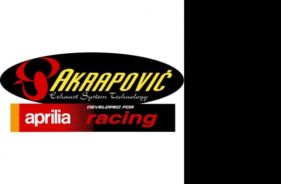 Akrapovic for Aprilia Racing Logo download in high quality