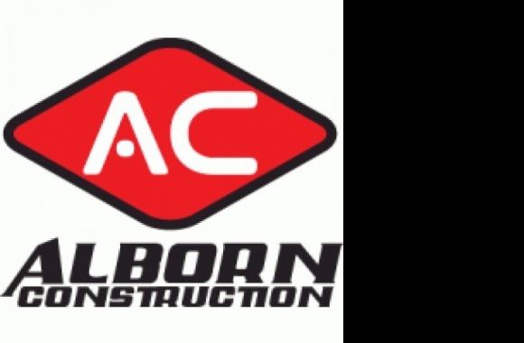 Alborn Construction - Red Logo download in high quality