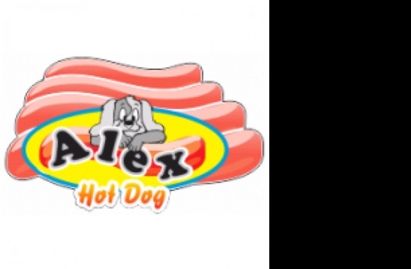 Alex Hot Dog Logo