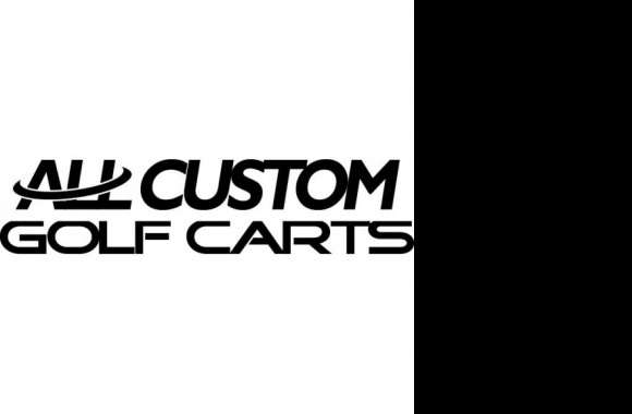 All Custom Golf Carts Logo download in high quality