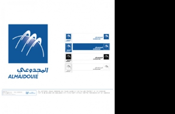 almajdouie group Logo download in high quality