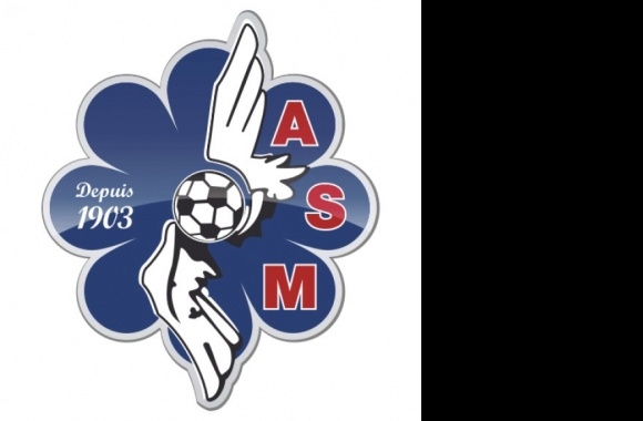 Amicale Sportive Muret Football Logo