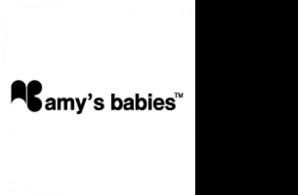 amy's babies Logo download in high quality