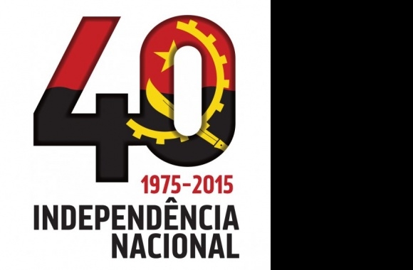 Angola 40 anos Logo