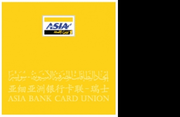 Asia Bank Card Union Logo download in high quality