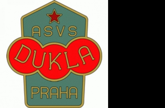 ASVS Dukla Praha (60's - 70's logo) Logo