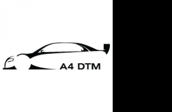 Audi A4 DTM Logo download in high quality