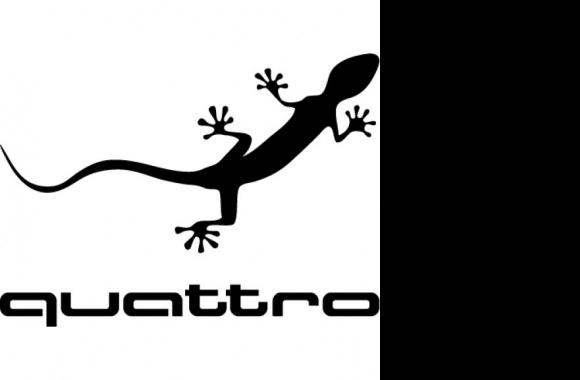 Audi Quattro Gecko Logo