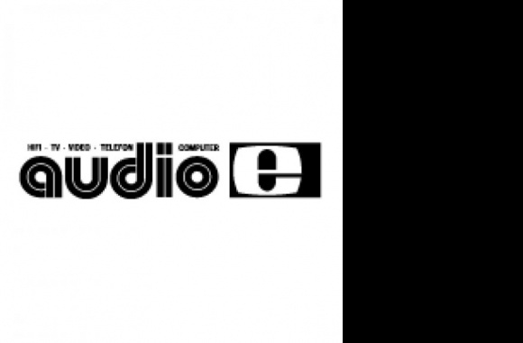 audio-e Logo download in high quality