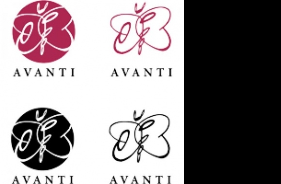 Avanti Salon Logo Logo