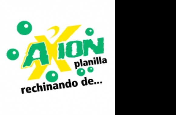 Axion, rechinando de... Logo download in high quality